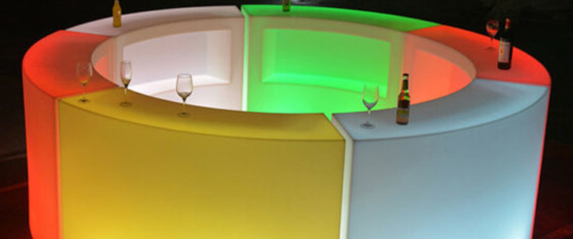 Setting Up Bar Decor and Accessories Around Bounce House Rental Spaces